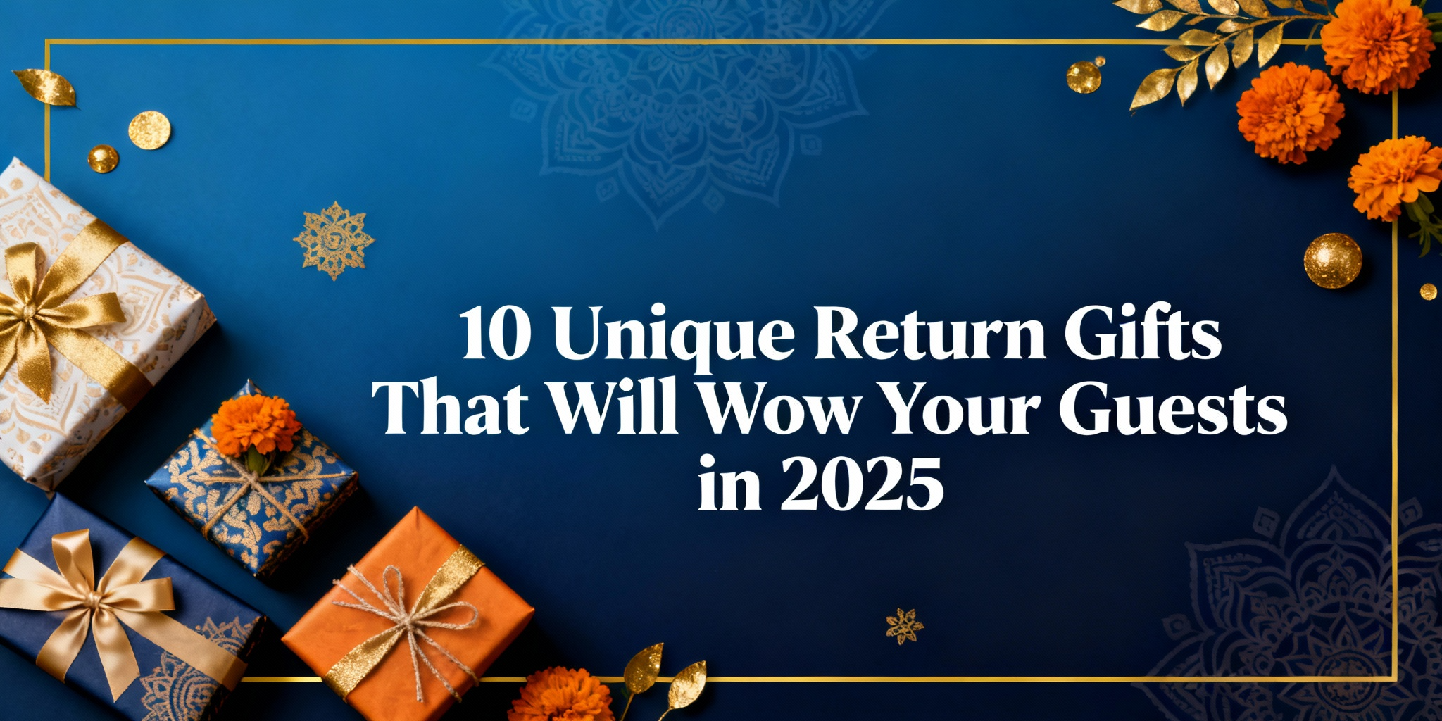 10 Unique Return Gifts That Will Wow Your Guests in 2025
