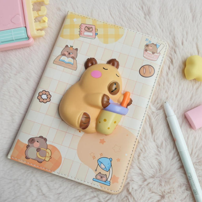 Capybara Squishy Notebook