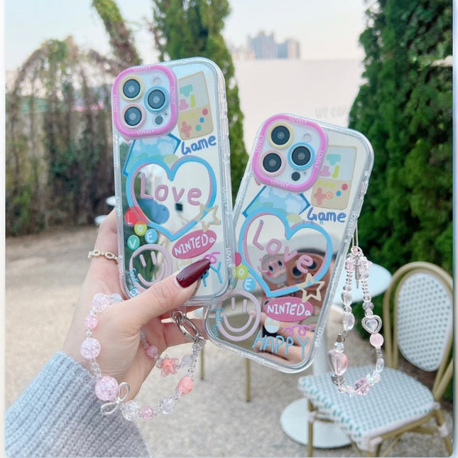 Love Graphic Mirror Case