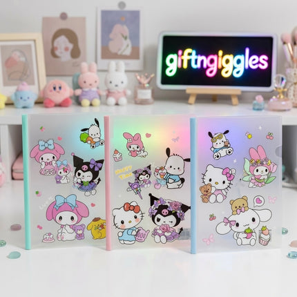 Cute Kawaii Sanrio Character A4 Clear Document Folder Sleeve
