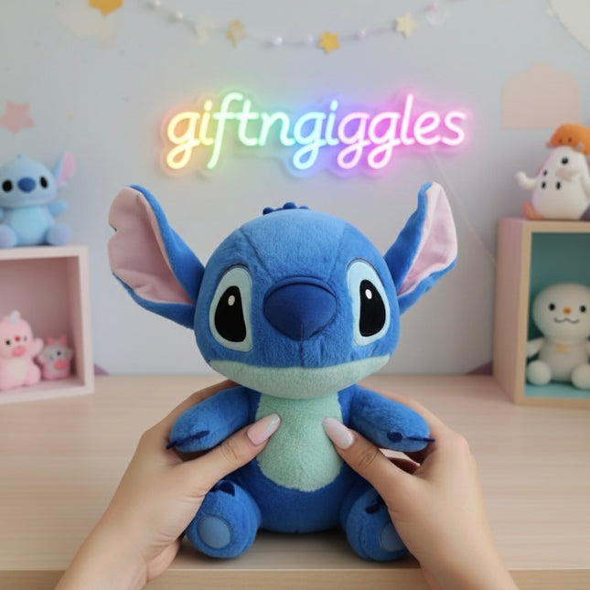 Big Stitch Plush Toy With Blanket - Soft & Furry