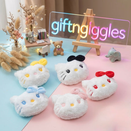 Hello Kitty face plushy