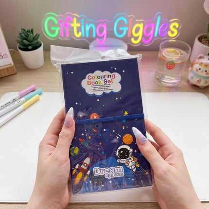 Space Theme Scratch Notebook
