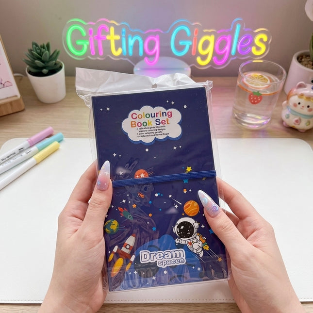 Space Theme Scratch Notebook