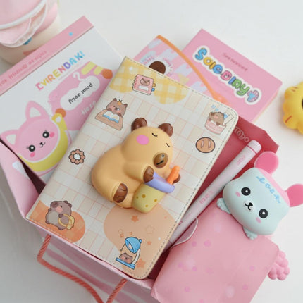 Capybara Squishy Notebook