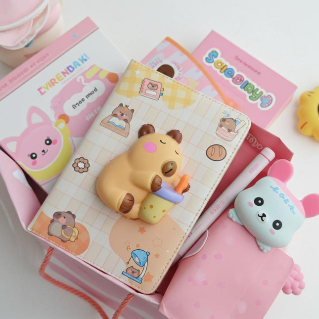 Capybara Squishy Notebook