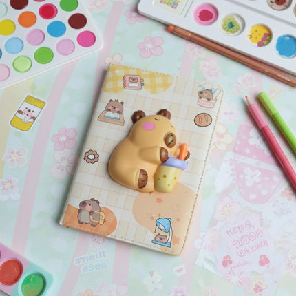 Capybara Squishy Notebook