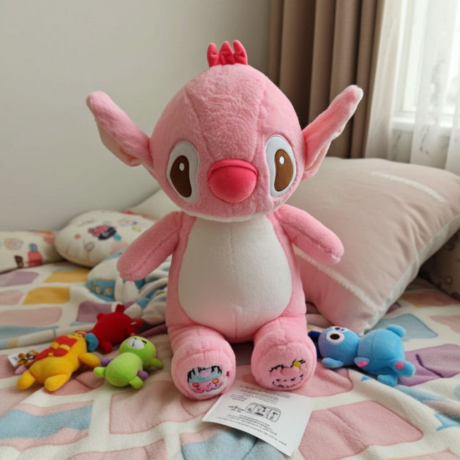Big Angel plushy toy with blanket - soft & furry