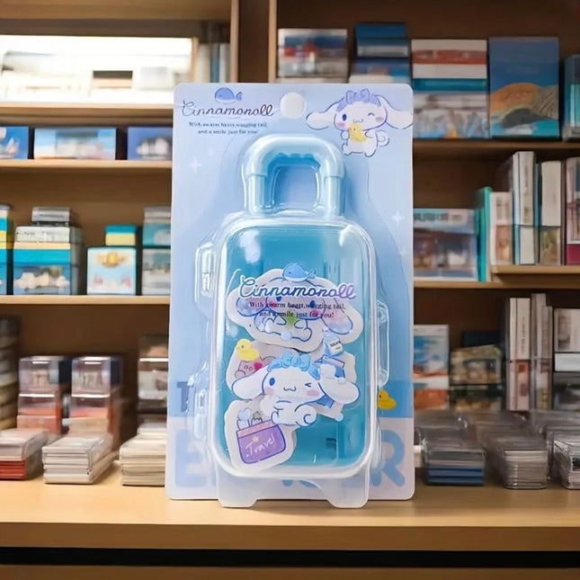 Kawaii Cinnamonroll Trolley Eraser Set – Cute & Functional Stationery