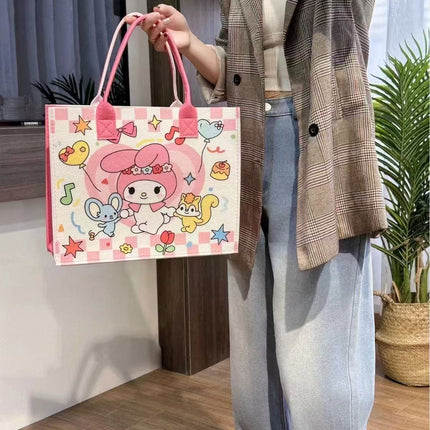 My Melody Canvas Tote Bag