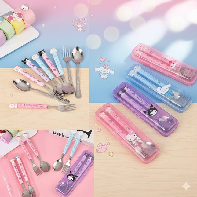 Sanrio Cutlery Set