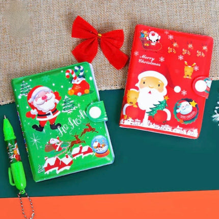 Christmas Mini Diary With Pen