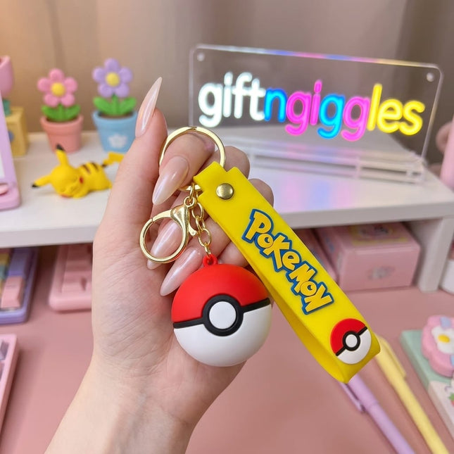 Poké Ball Keychain / Bag Charm