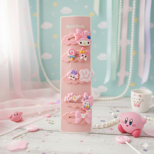 My Melody Hair Clip Set