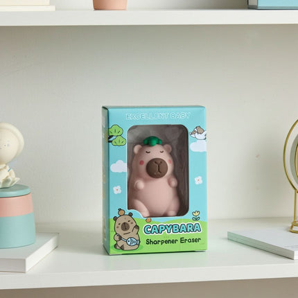 Capybara 2 in 1 eraser cum sharpener