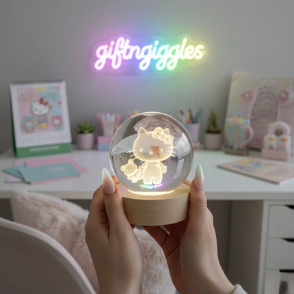Hello Kitty Light-Up Globe