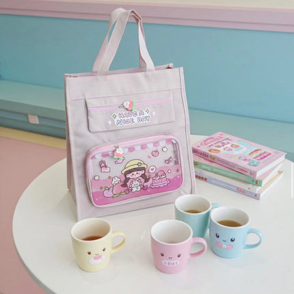 Cute Canvas Tote Bag – Stylish, Eco-Friendly & Durable