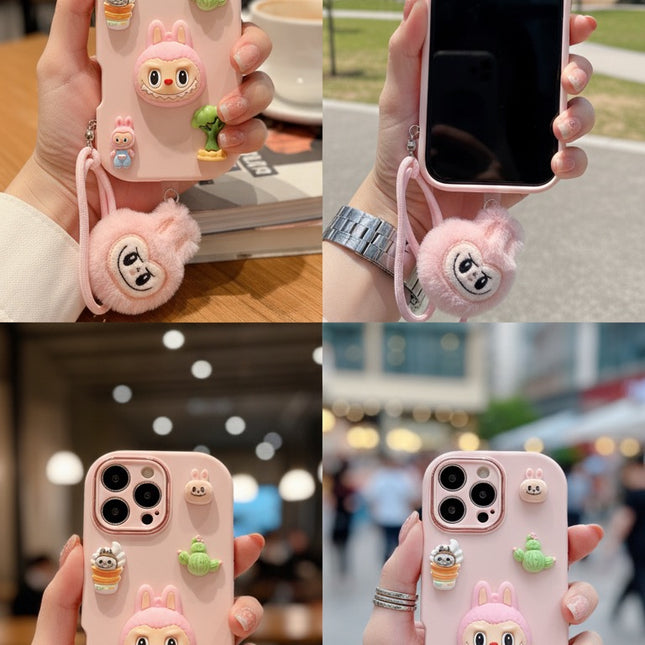 Labubu Case with Charm