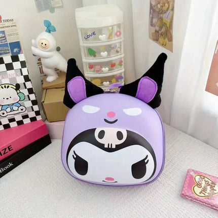 Kuromi Backpack – Cute Kawaii Sanrio School & Travel Bag