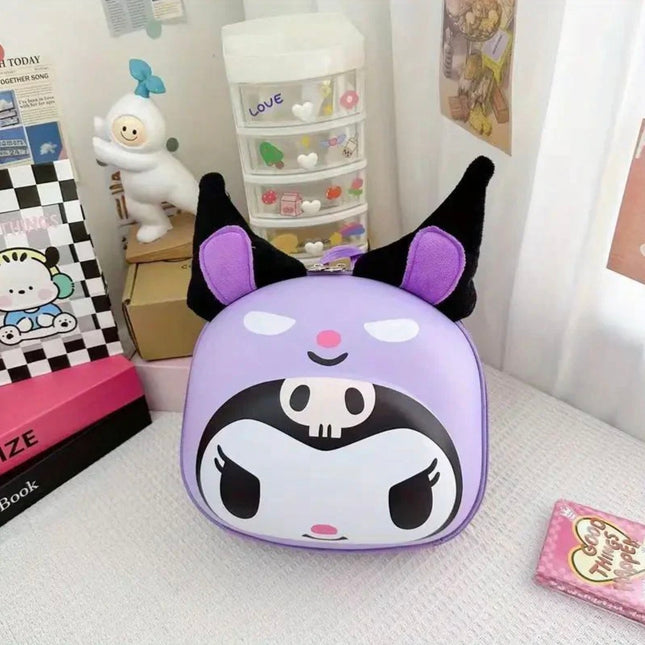 Kuromi Backpack – Cute Kawaii Sanrio School & Travel Bag