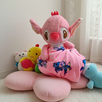 Big Angel plushy toy with blanket - soft & furry