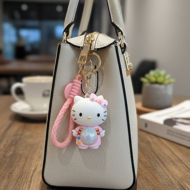 Hello kitty light key chain
