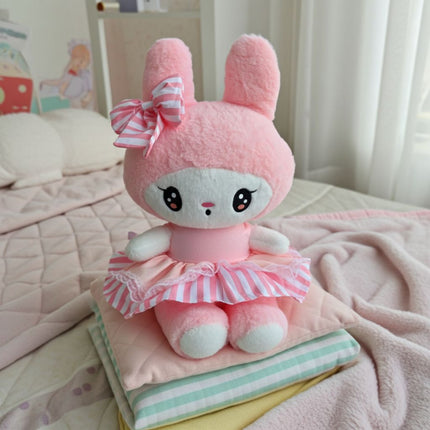 Big My melody plushy toy with blanket - soft &  furry
