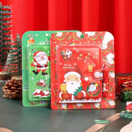 Christmas Mini Diary With Pen