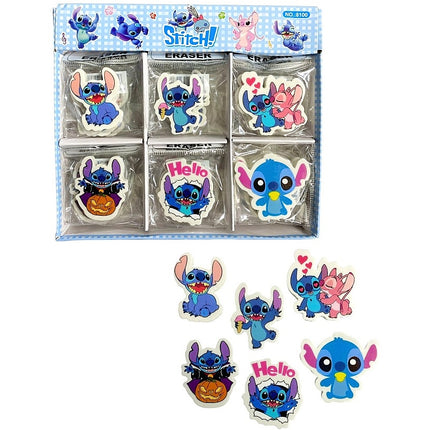 Disney Stitch Eraser - Cute Collectible Character Rubber Erasers