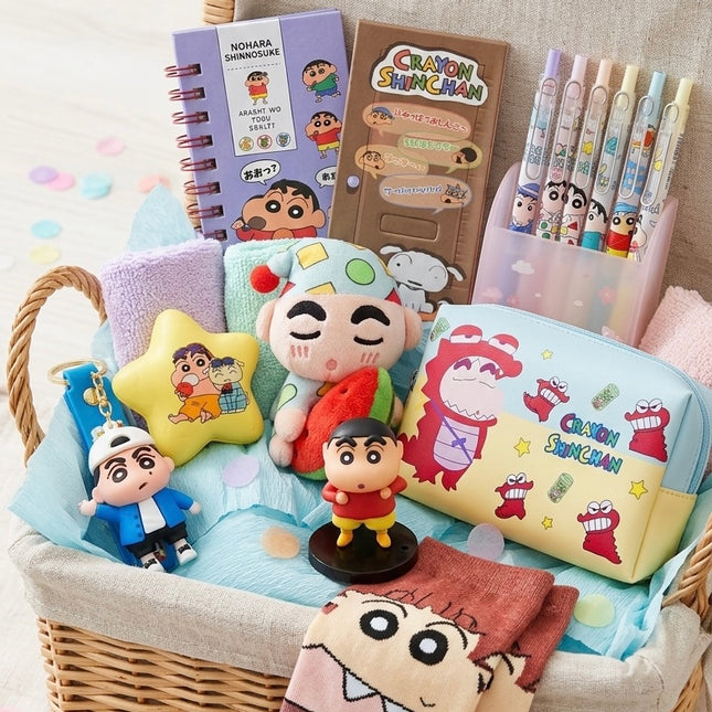 Crayon Shinchan Cozy & Cute Anime Fan Gift Box ( 8 Unique Products)