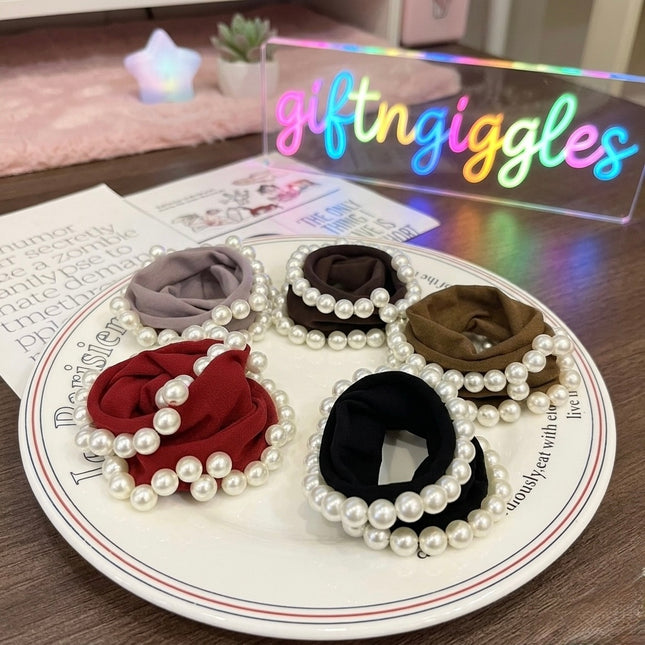 Scrunchies with Beads