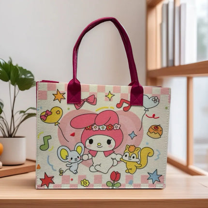 My Melody Canvas Tote Bag
