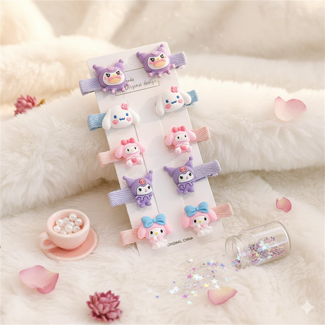 Sanrio Hair Clips Set