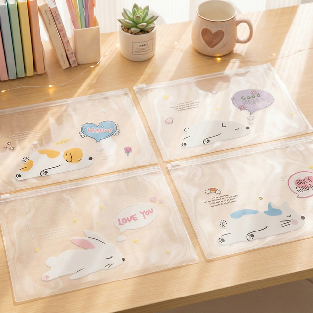 Kawaii A4 Dreamy Animals Documents Folder