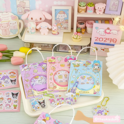 Kawaii  DIY Keychain Sticker Bag