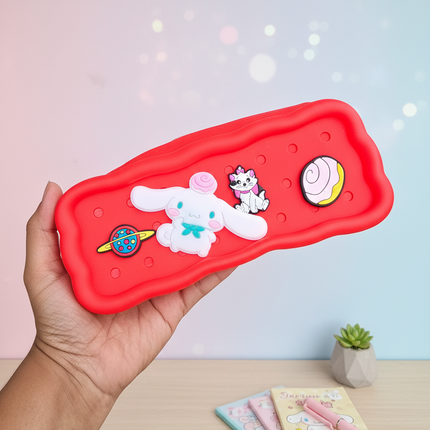 Kawaii Silicone Stationary Pouch