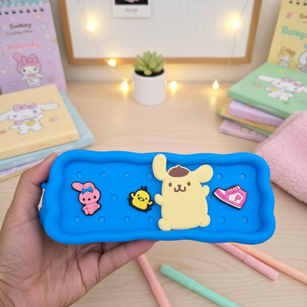Kawaii Silicone Stationary Pouch