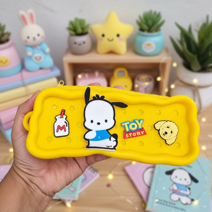 Kawaii Silicone Stationary Pouch