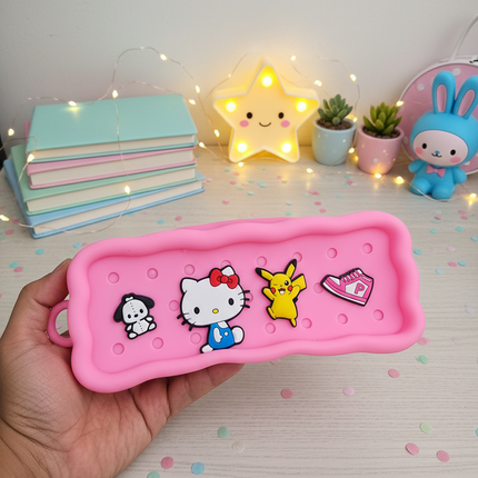 Kawaii Silicone Stationary Pouch