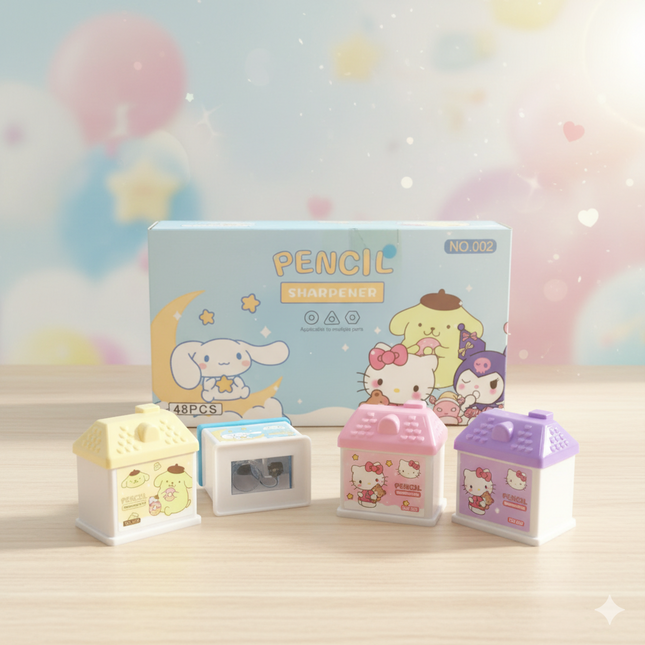 Sanrio House Shaped Sharpner