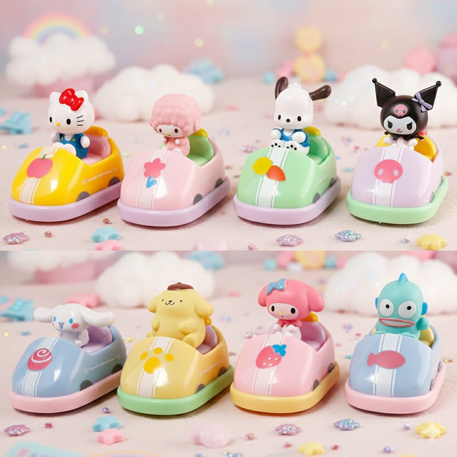 Sanrio Characters On Car Figurines