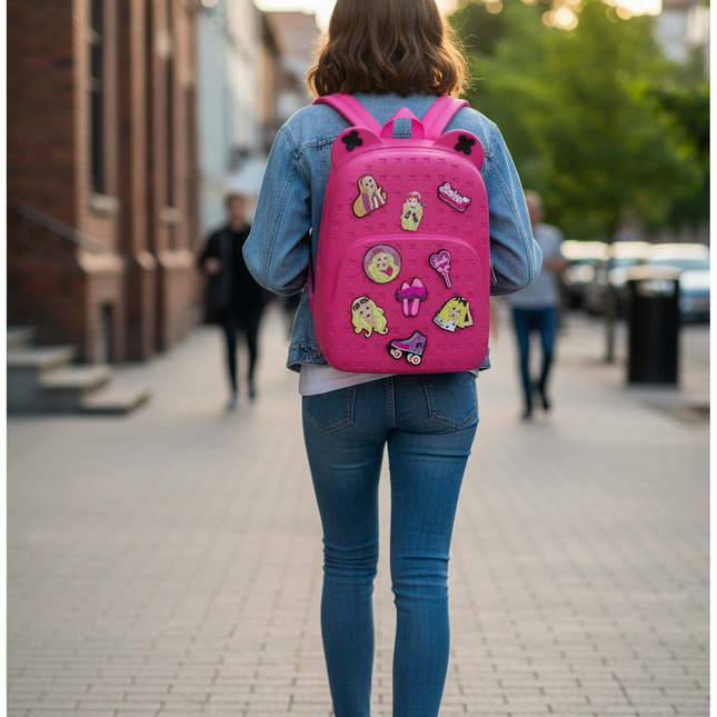 Silicone Bag with Costomizable Charms