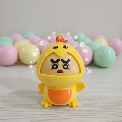 Shinchan Duck Face Changing Keychain