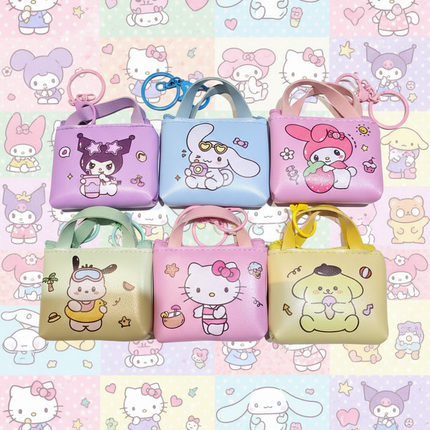 Sanrio Tote Bag Pouch Key Chain