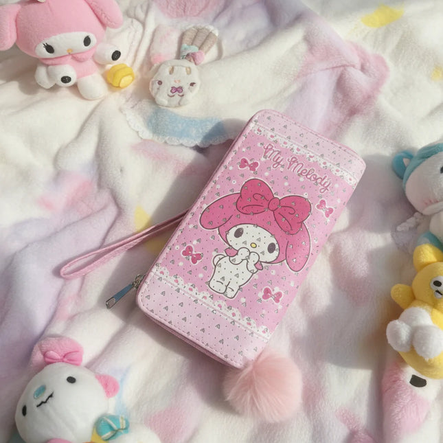 My Melody Pink Wallet with Charm
