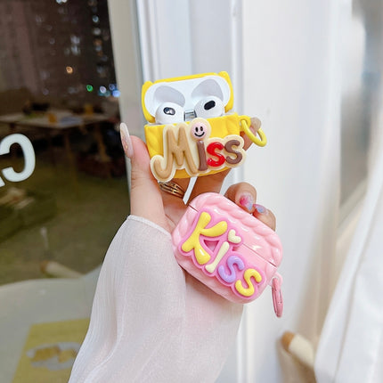 Love Embossed Pattern Case for Airpod Pro 2
