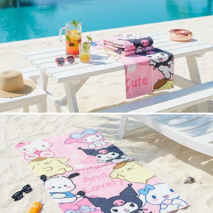 Hello Kitty & Friends Soft Pool Towel