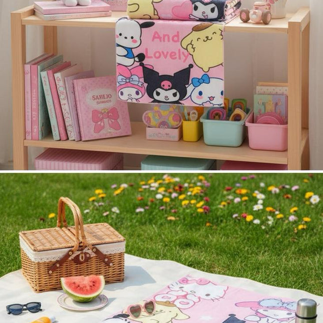 Hello Kitty & Friends Soft Pool Towel