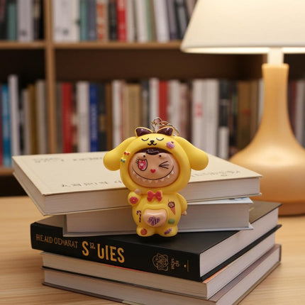Labubu Face Changing Keychain