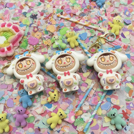 Labubu Face Changing Keychain